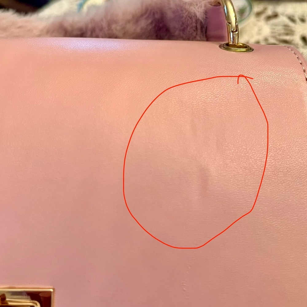💖Pia Rossini “Hepburn” Faux-Fur Crossbody 
    Bag💖 - Picture 16 of 16